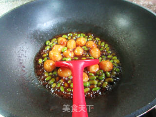 虎皮鹌鹑蛋烧毛豆步骤11