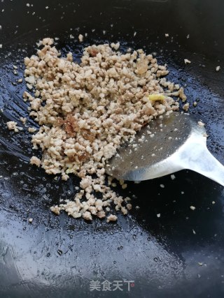 肉末花生焖豆角干步骤6