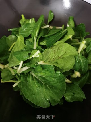 蒜炒匙羹白（小白菜）步骤4