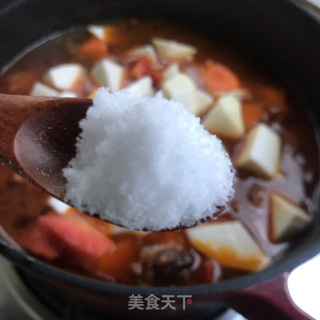 香辣排骨炖毛芋头步骤11