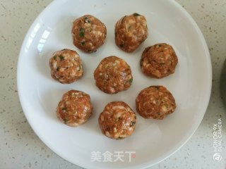 鹌鹑蛋蒸肉末步骤6