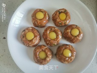 鹌鹑蛋蒸肉末步骤8