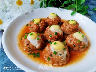 鹌鹑蛋蒸肉末步骤11
