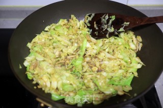 圆白菜炒菌菇步骤6
