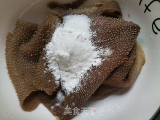 韭菜炒牛百叶步骤1