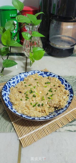 蒸莲藕肉饼步骤8