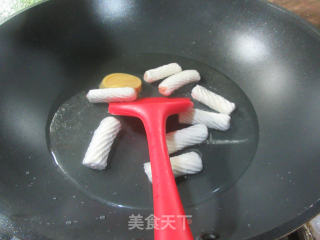 包心鱼卷毛毛菜煮粉丝步骤3