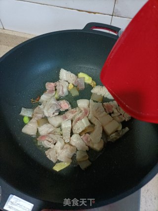 毛豆烧五花肉步骤3