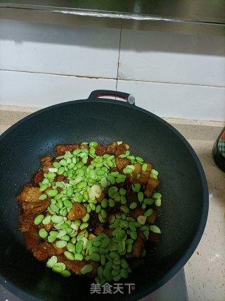 毛豆烧五花肉步骤5