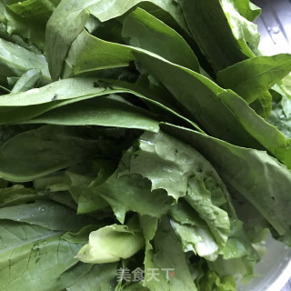 核桃油炒油麦菜步骤3