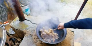 铁锅炖大鹅步骤2