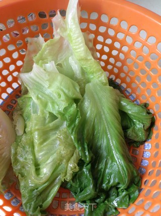 蒜蓉蚝汁生菜步骤3