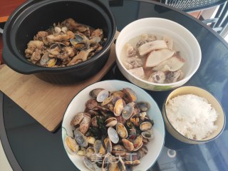 紫苏炒蚬步骤6
