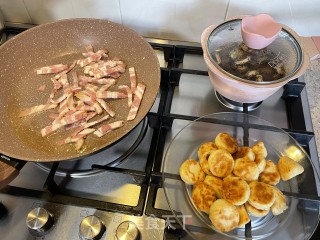 鲜菇汁烩蛋豆腐步骤6
