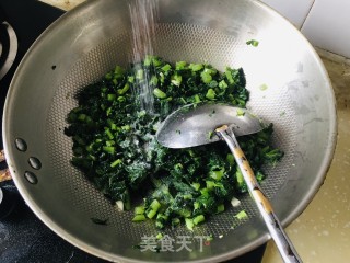 清炒萝卜缨步骤6