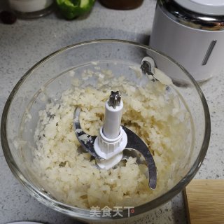 莲藕肉丸步骤2