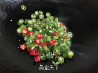 线椒炒鸡胗步骤7