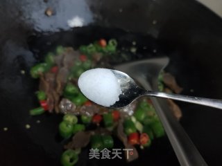 线椒炒鸡胗步骤9