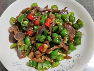 线椒炒鸡胗步骤12
