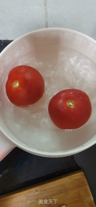 牛肉片烧番茄步骤3