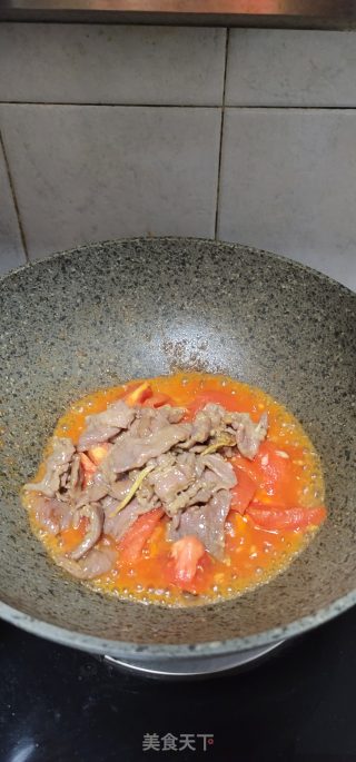 牛肉片烧番茄步骤10