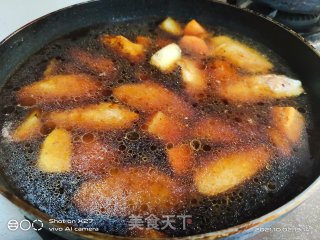 胡萝卜烧鸡中翅步骤5