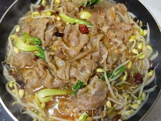 牛肉卷豆芽煮粉条步骤15