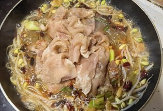 牛肉卷豆芽煮粉条步骤14