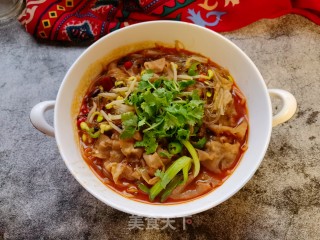 牛肉卷豆芽煮粉条步骤19