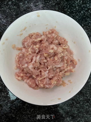 莲藕蒸肉饼步骤4