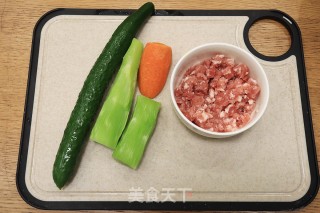 麻辣肉末三丁步骤1
