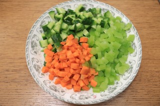 麻辣肉末三丁步骤2