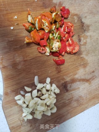 眉豆炖粉条步骤3