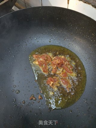 茭白肉片步骤1