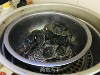 清蒸稻田蟹步骤2