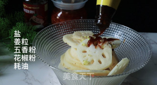 炸香辣藕片步骤2