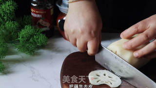 炸香辣藕片步骤1