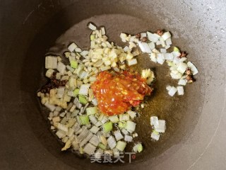 蒜蓉辣酱炒扇贝肉步骤4