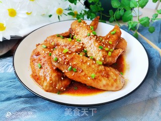 电饭锅焖鸡翅步骤12