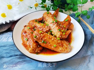 电饭锅焖鸡翅步骤10
