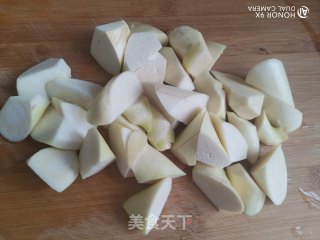 茭白红烧肉步骤4