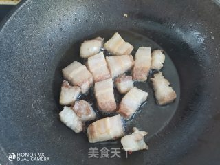 茭白红烧肉步骤5