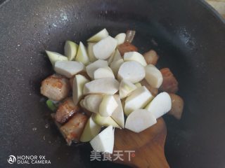 茭白红烧肉步骤8