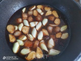 茭白红烧肉步骤11