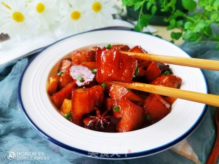 茭白红烧肉步骤14
