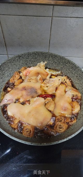 面筋焖猪蹄步骤10