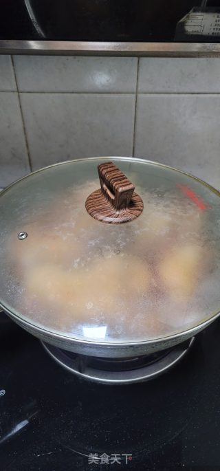 面筋焖猪蹄步骤12