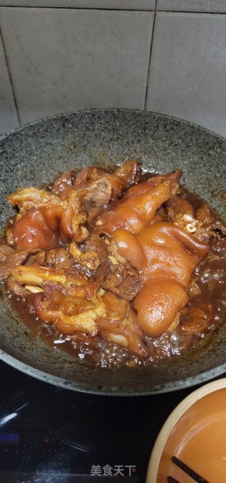 面筋焖猪蹄步骤13