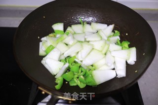 辣椒炒冬瓜步骤4