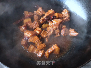 莲藕红烧肉步骤5